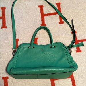 Kate Spade Green Leather Handbag